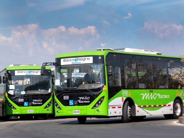 BUSES ELÉCTRICOS MIO CALI