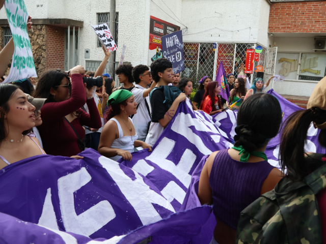 La marcha del 8M cumplió su objetivo en Bucaramanga 