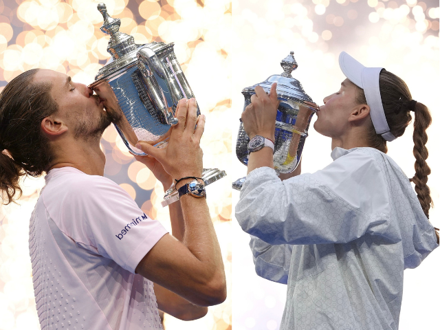 Rybakina y Zverev se consagran campeones del US Open 2026