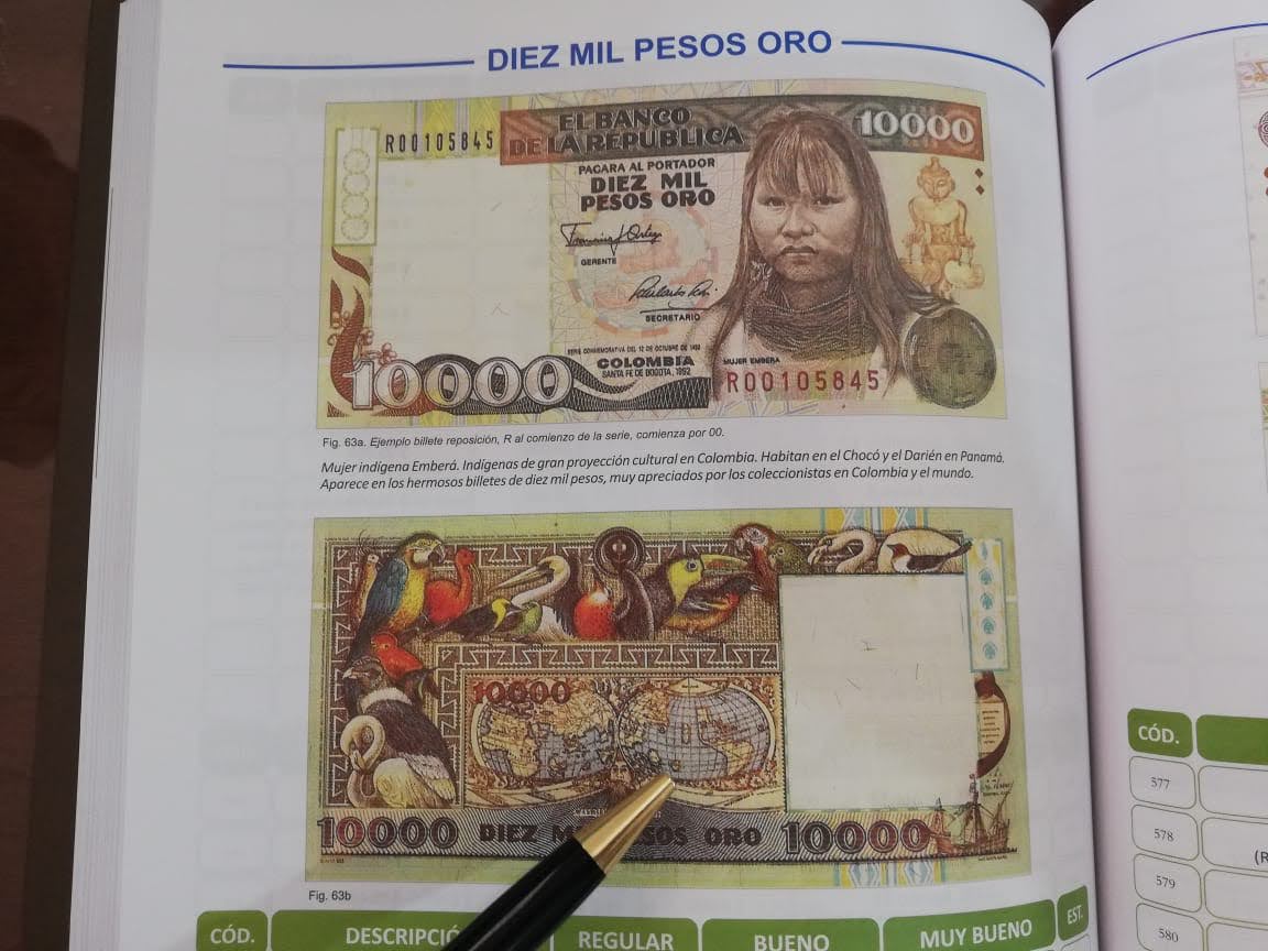 Catálogo Monedas y billetes de Colombia de Pedro Pablo Hernández