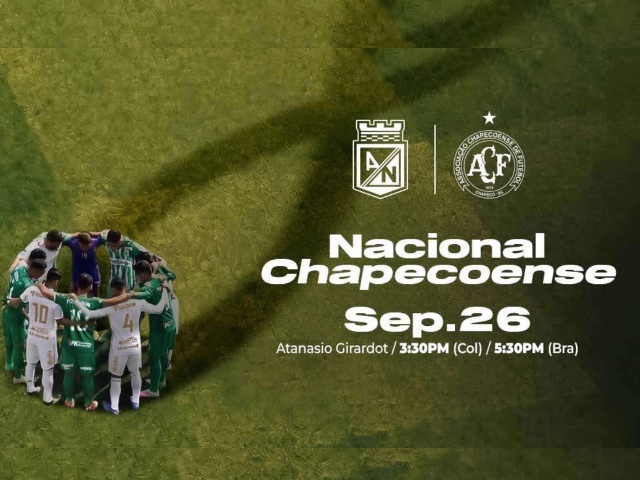 Atlético Nacional y Chapecoense: un encuentro en memoria de los que se fueron 