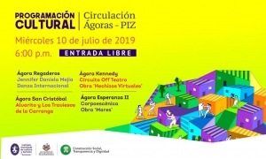 El evento cultural &#039;Circulación Ágoras&#039; dio inicio con el fin de lograr la igualdad social