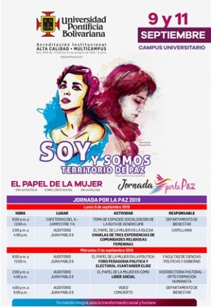 Semana por La Paz resalta el rol de la mujer en la sociedad