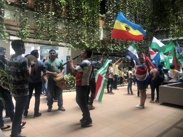 La semana de la misión universitaria estuvo acompañada de niños que llevaron un mensaje a toda la comunidad UPB