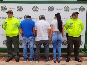 Cuatro fueron los capturados por el delito de hurto, tráfico y porte de armas de fuego.