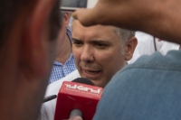 Presidente de Colombia Iv&aacute;n Duque. Foto: Diego Chaparro/Pfm