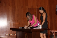 Firma del convenio del portal web www.vanguiardia.com y la Facultad de Comunicaci&oacute;n Social y periodismo.