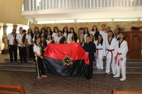 La Universidad Pontificia Bolivariana realizó la entrega de banderas a la selección que representará a la universidad en los próximos juegos ASCUN 2018